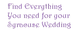 Syracuse Weddings